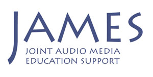 Joint Audio Media Education Support (JAMES) logo