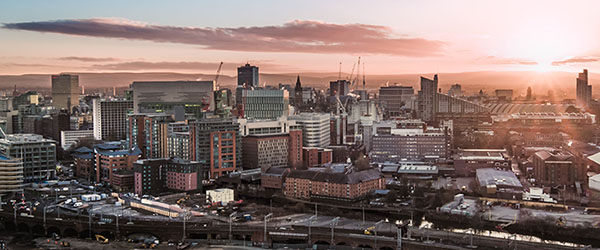 Greater Manchester skyline