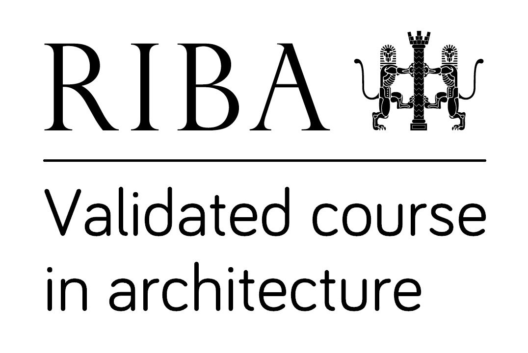 RIBA (validated course in architecture) logo