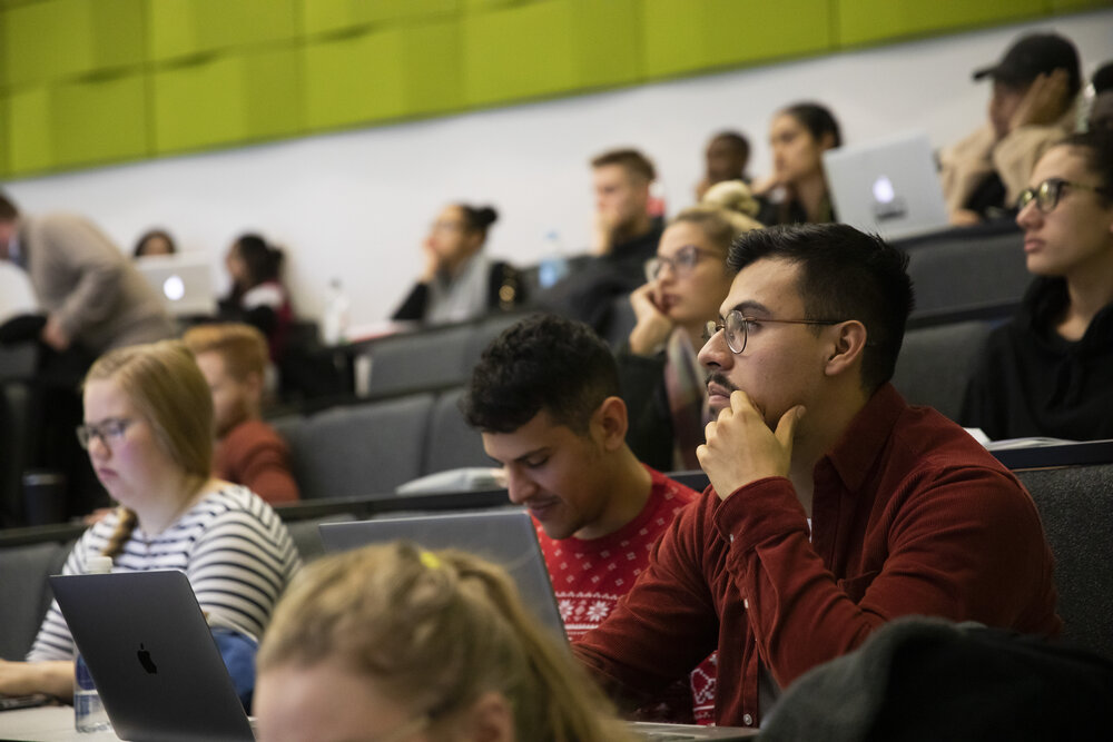 Students in lecture