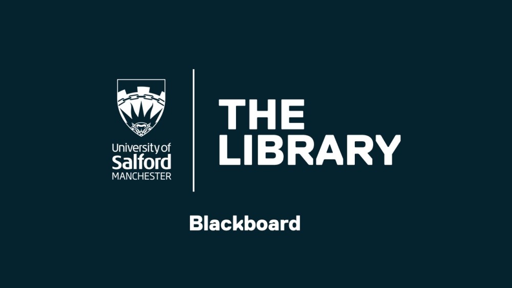 Blackboard University Of Salford