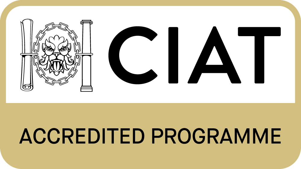 CIAT (accredited programme) logo 