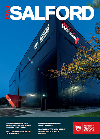 From Salford 2023 magazine front cover