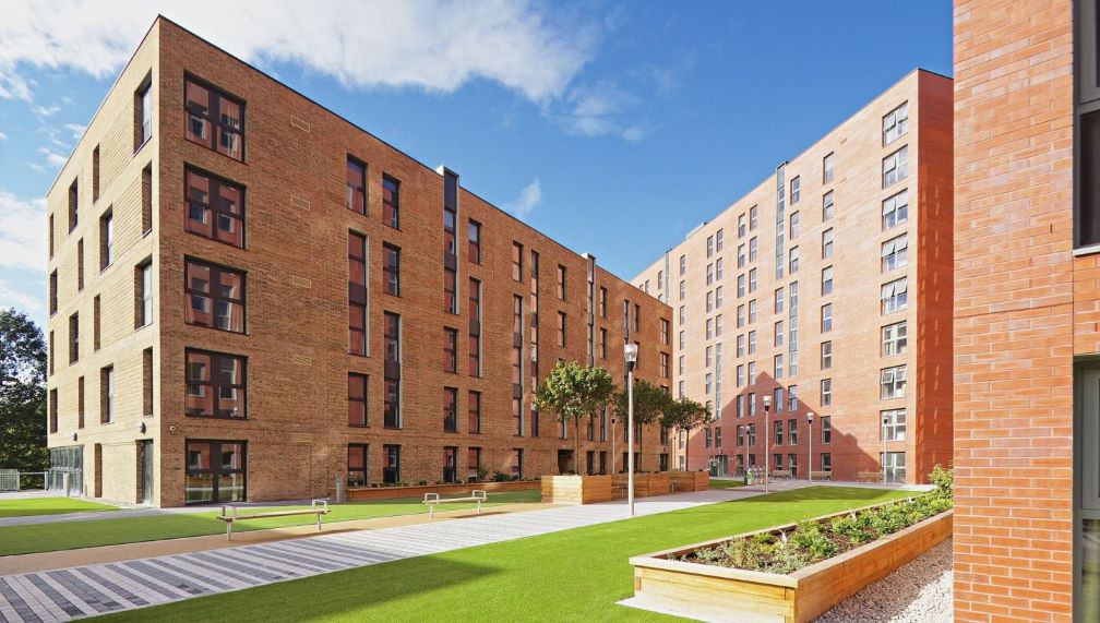 Peel Park Quarter accommodation at the University of Salford