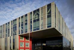 An exterior shot of the New Adelphi building
