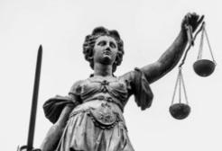Law scales of justice