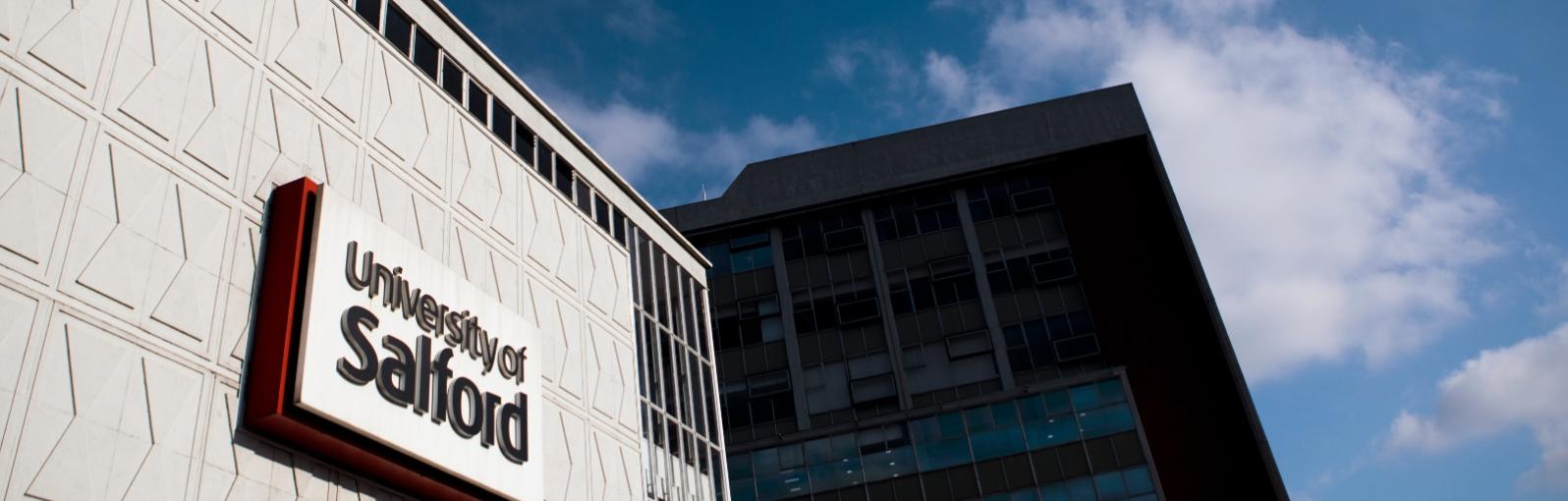Maxwell Building exterior, University of Salford